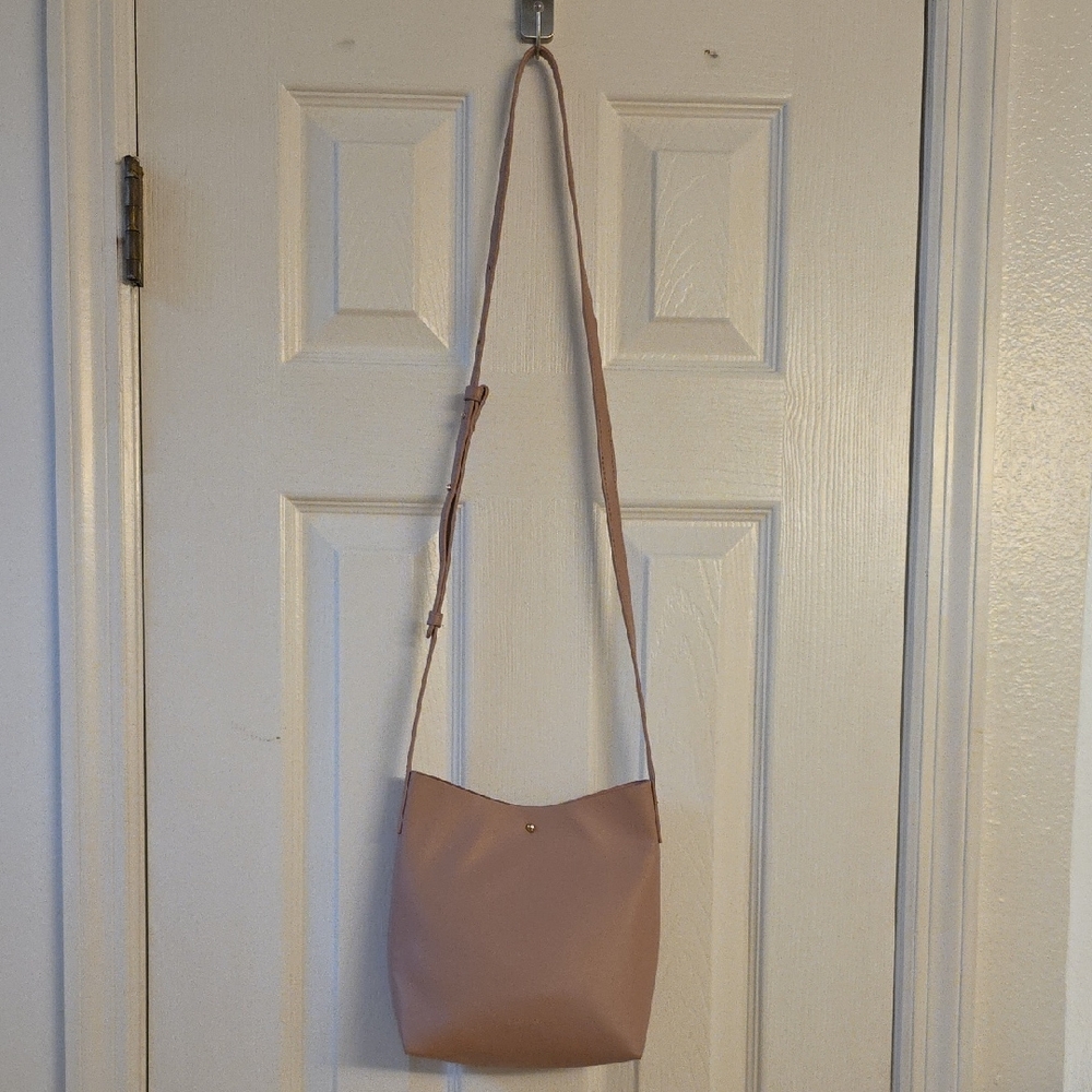 Samara Blush Pink Crossbody Bag